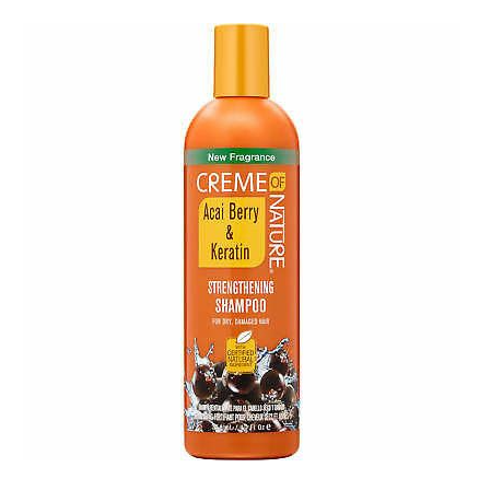 Creme of Nature Acai Berry & Keratin posilování šamponu 12 oz