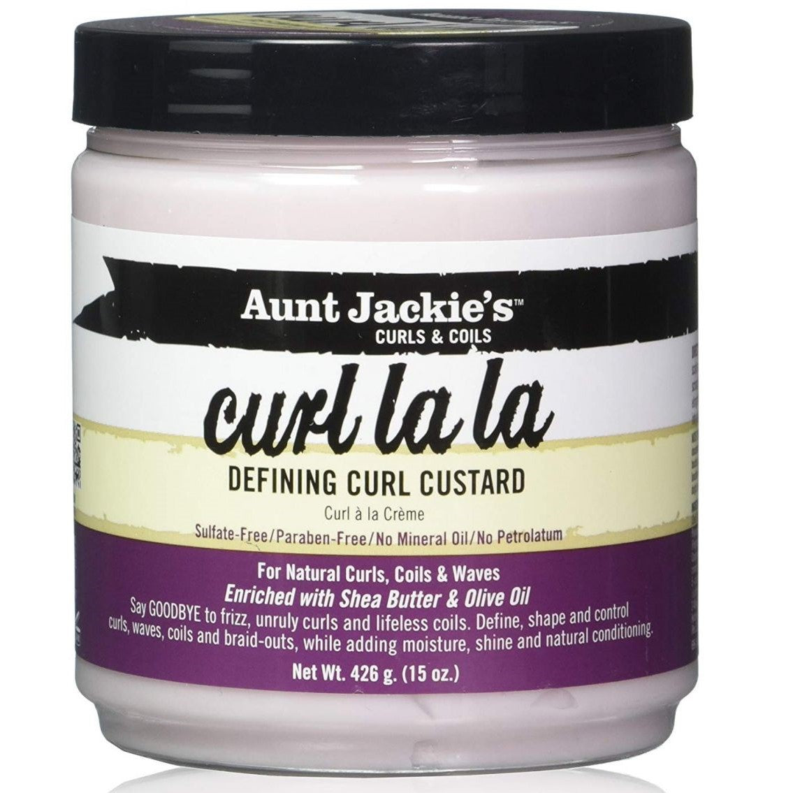 Curls & Coils tety Jackie Curl la La Defining Curl Custard 425gr - Vytvořte magické kadeře!