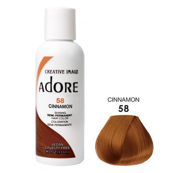 Zbožňujte polo permanentní barvu vlasů 58 Cinnamon 118 ml