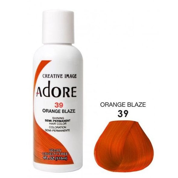 Zbožňujte semi permanentní barvu vlasů 39 Orange Blaze 118 ml