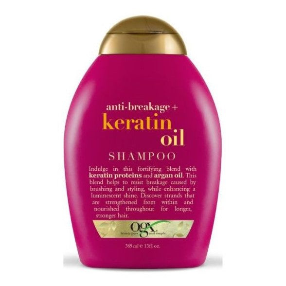 OGX Antibreakage keratinový olej šampon 385ml